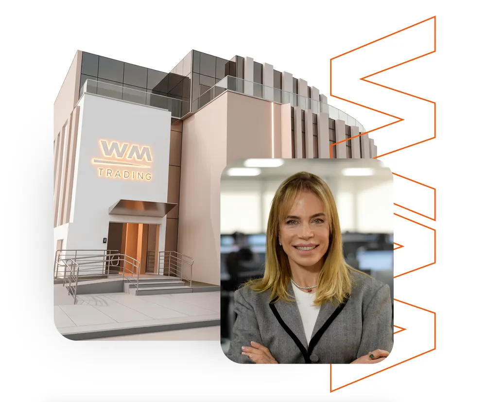 Sede WM Trading e CEO Wendy Verjovsky
