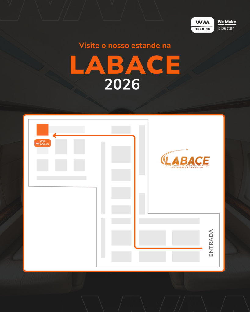 Veja como chegar ao estande da WM Trading na LABACE 2026